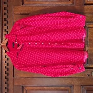 Lands' End Fine Wale Corduroy Button Down Shirt Size XL